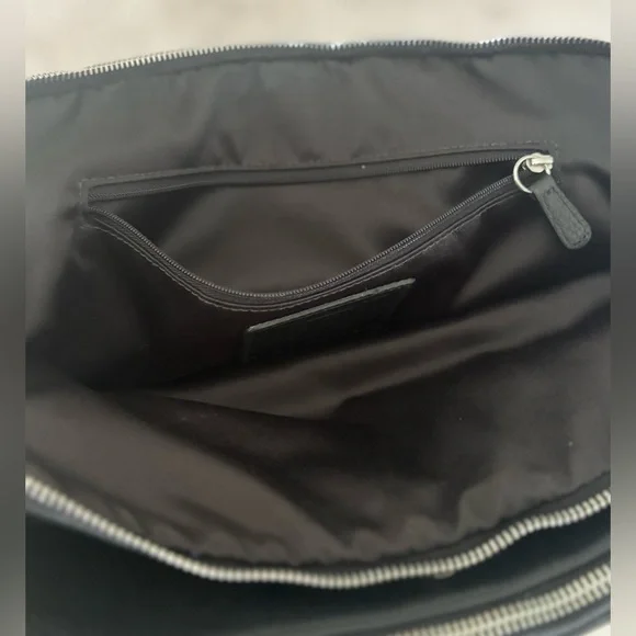 Vintage Coach Penelope Black Pebbled Leather Turnlock Satchel Shoulder Bag - Picture 13 of 15